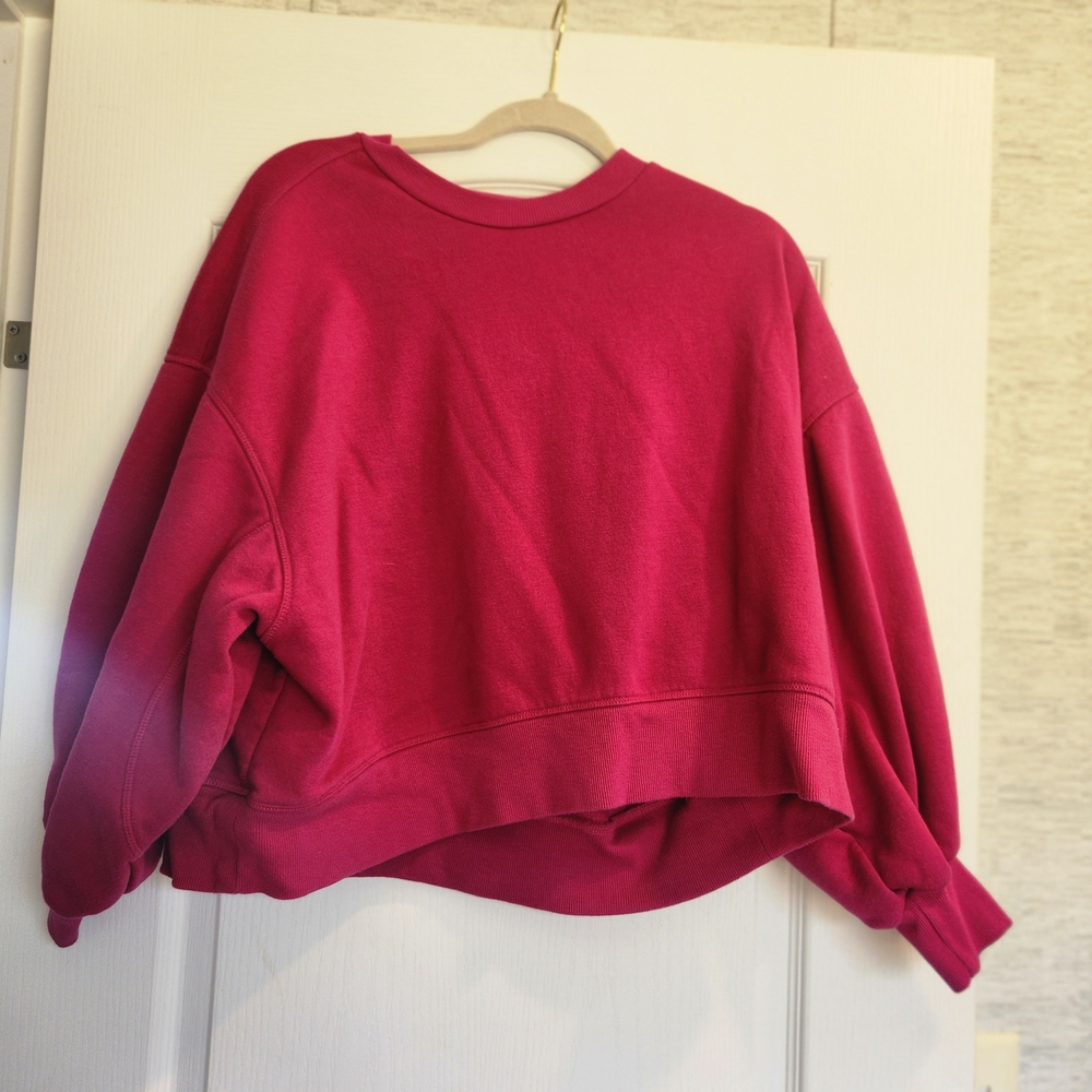 Impressions Fuchsia Knit Top*